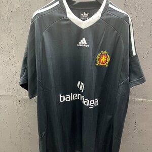 Balenciaga Hand Drawn BB Icon Logo T Shirt Black Men’s L